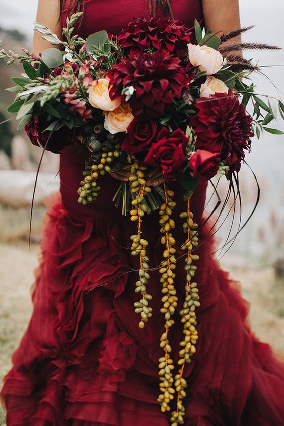 21 Fall Bouquets For An Autumn Bride